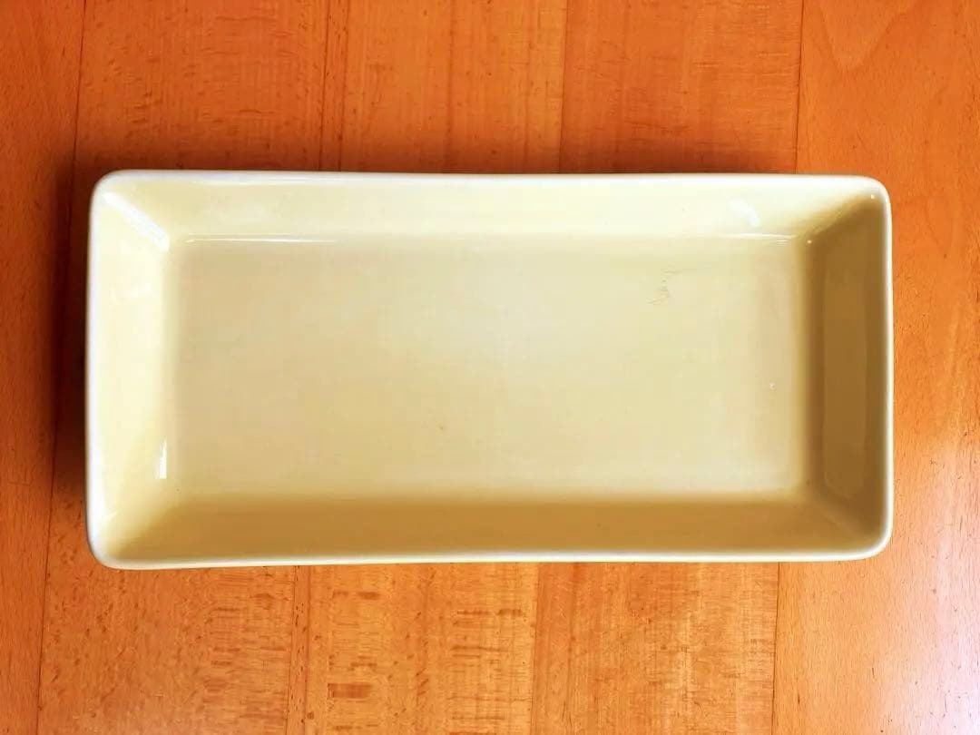 ARABIA TEEMA ロングプラター 30cm 廃盤イエロー　希少