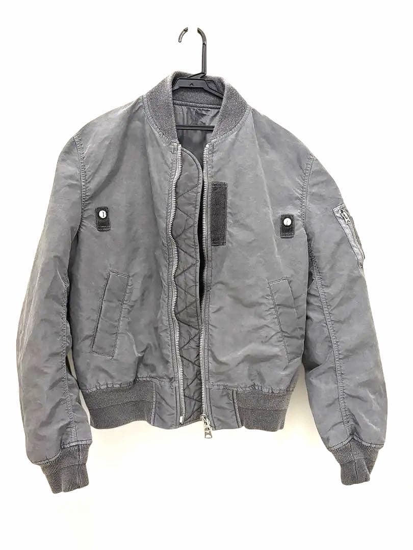 sacai グレー MA-1 リバーシブル