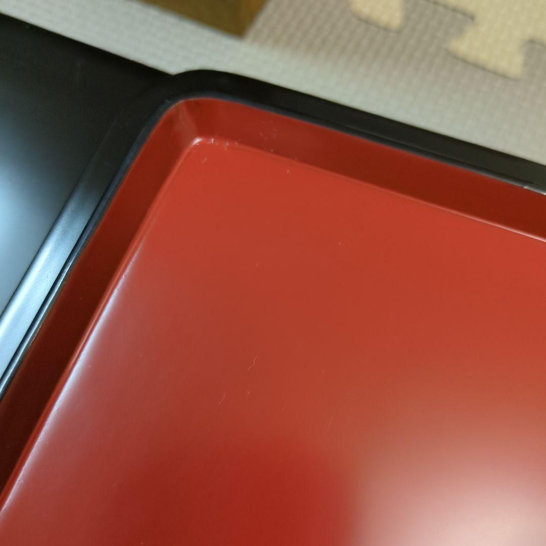 輪島塗　二段重　箱付き　お正月　おせち料理