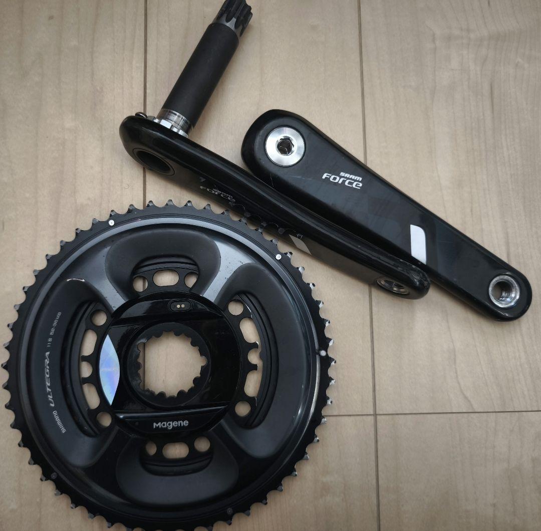 SRAM Force クランク170mm Mageneパワーメーター