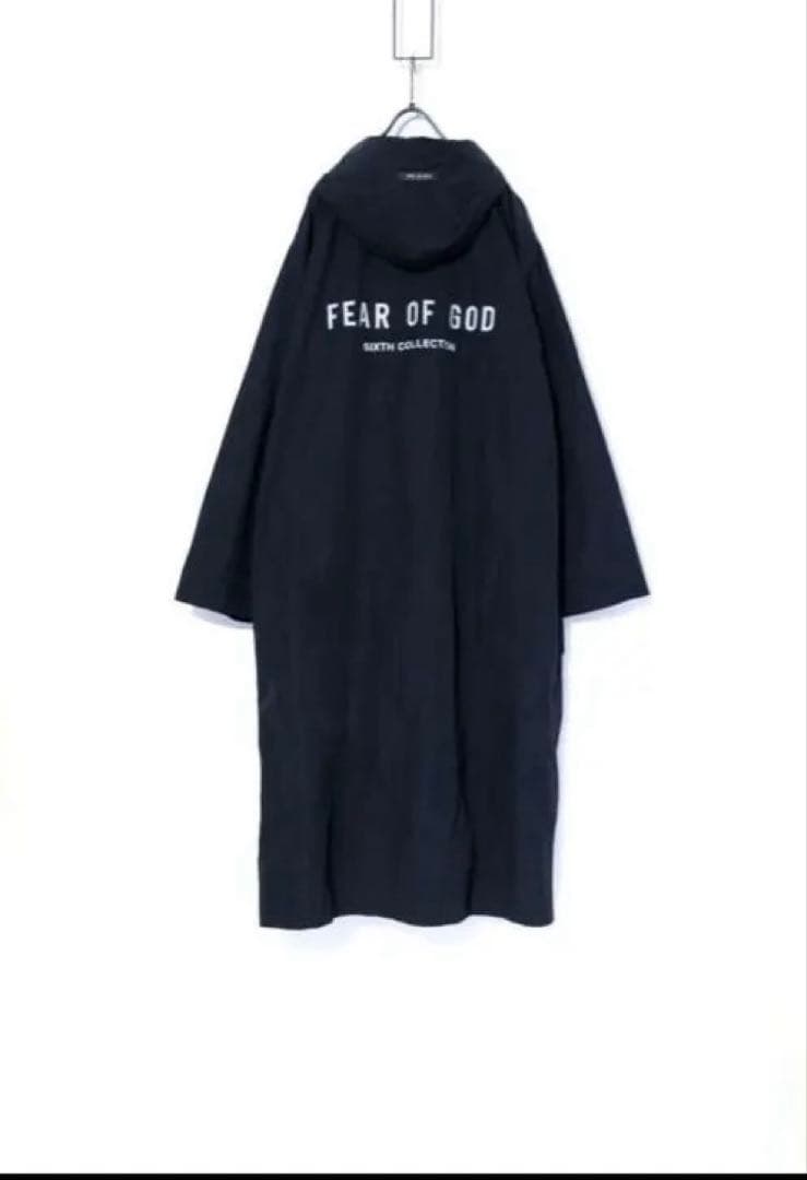 FEAR OF GOD SIXTH COLLECTION バックロゴレインコート
