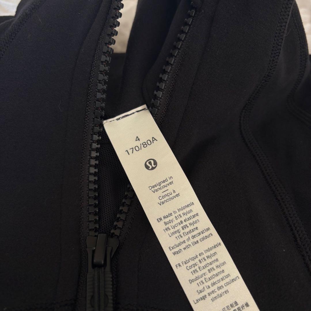 lululemonルルレモン define フルジップジャケット