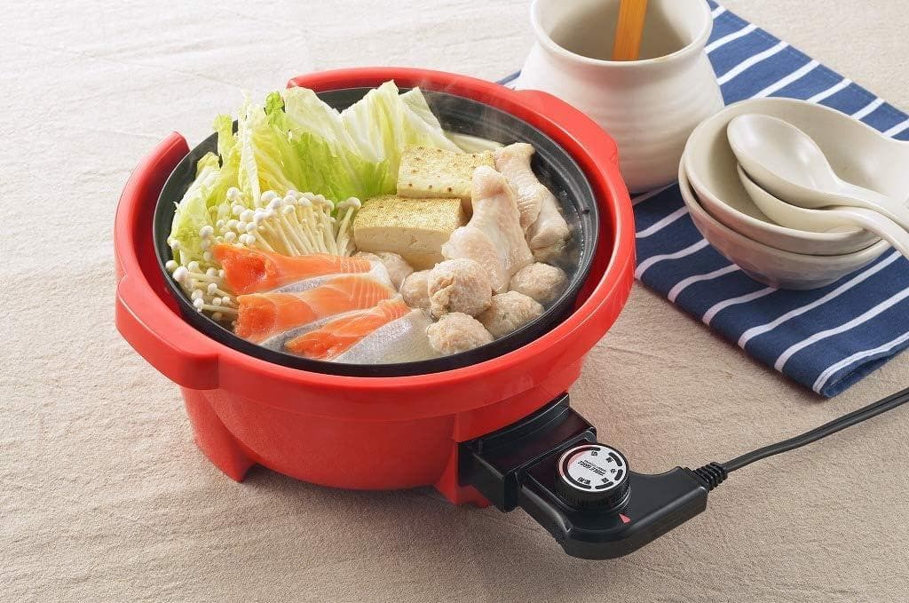 電気グリルパン21cm レッド RR53 グリル鍋