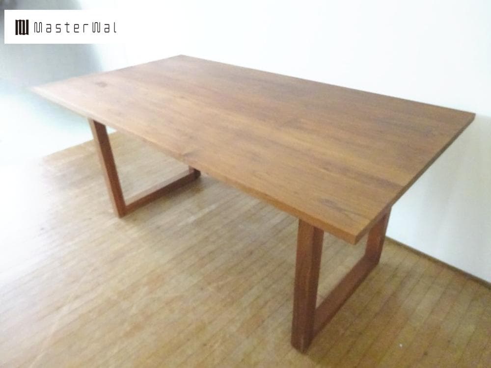 マスターウォール　ダイニングテーブル　ワイルドウッド　テーブル　幅1600　美品