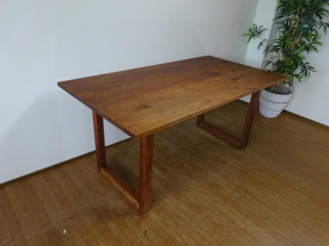 マスターウォール　ダイニングテーブル　ワイルドウッド　テーブル　幅1600　美品