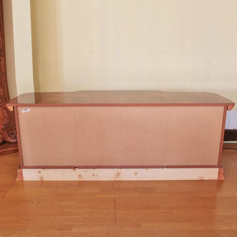 アマルフィ 4ドアサイドボード ウォールナット ローボード 222-1202