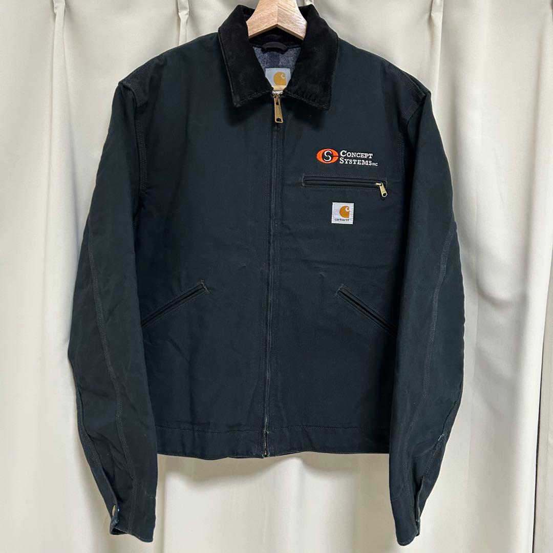 釜*玉様 Carhartt J001 デトロイトジャケット ブラック メキシコ
