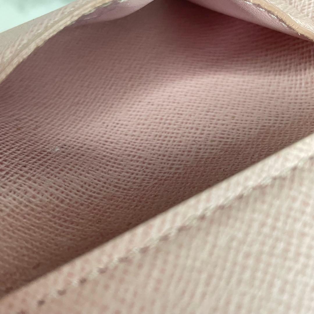 ルイヴィトン ポルトフォイユヴィクトリーヌ 財布 ローズバレリーヌ ピンク