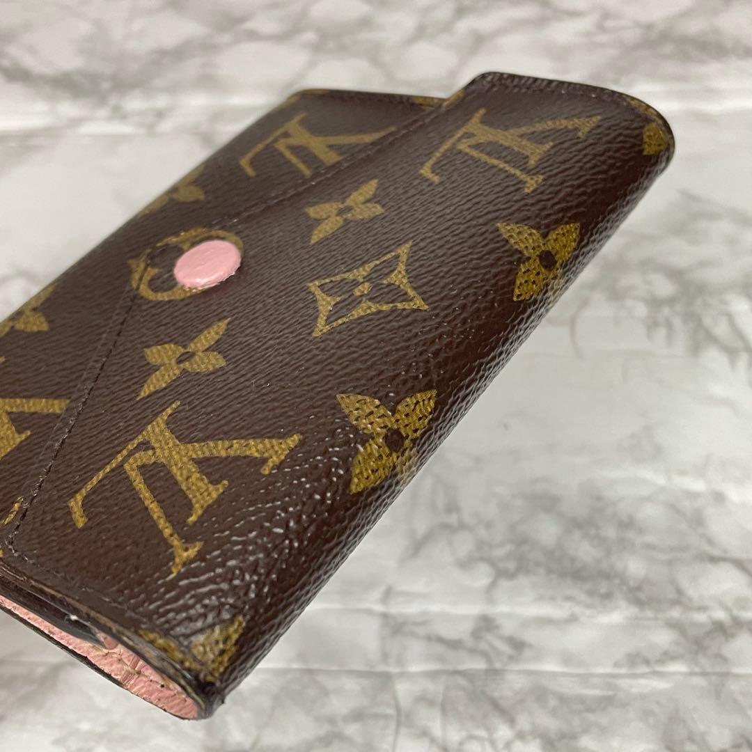 ルイヴィトン ポルトフォイユヴィクトリーヌ 財布 ローズバレリーヌ ピンク