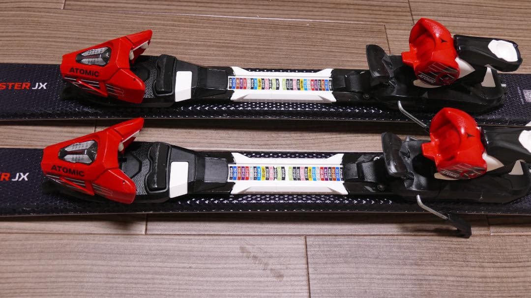 ★綺麗＆良好★120cm★ジュニアスキー板＆ビンセット ★オールラウンド/タイプ
