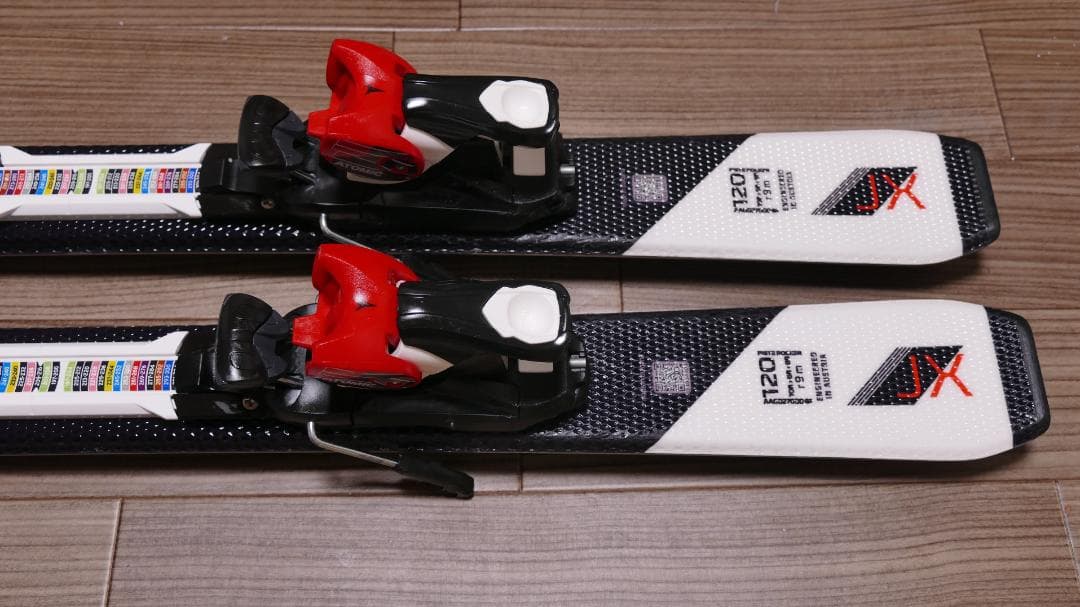 ★綺麗＆良好★120cm★ジュニアスキー板＆ビンセット ★オールラウンド/タイプ