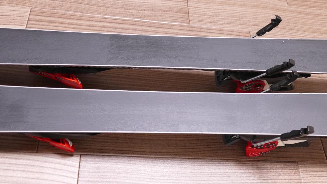 ★綺麗＆良好★120cm★ジュニアスキー板＆ビンセット ★オールラウンド/タイプ