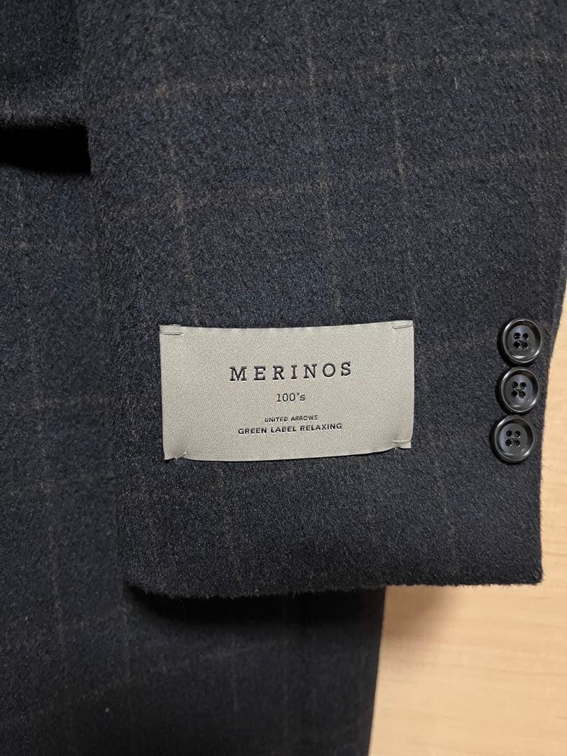 ユナイテッドアローズ グリーンレーベル S100 ビーバー チェスターコート Ｌ