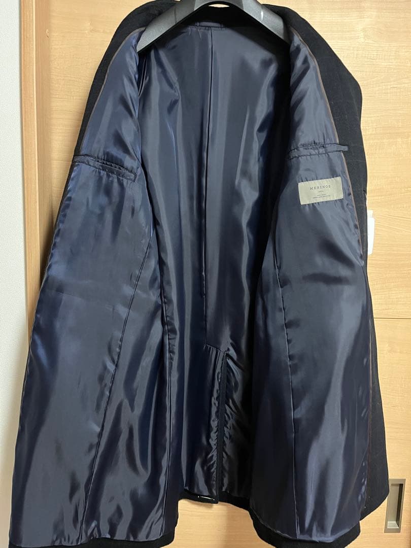 ユナイテッドアローズ グリーンレーベル S100 ビーバー チェスターコート Ｌ