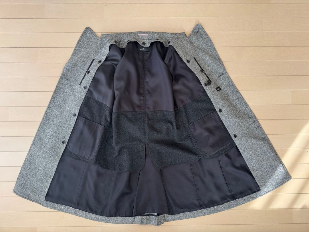 【送料無料】PS ポールスミス カシミヤ混 トレンチコート ライナー付