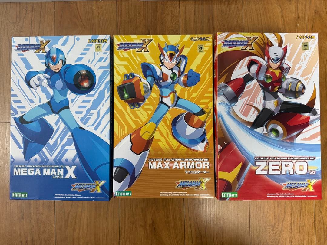 し*ん様 コトブキヤ　ロックマンX ゼロ　マックスアーマー　プラモデル　未組み立