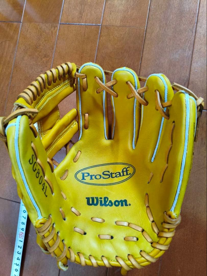 Wilson ProStaff イエローグローブ