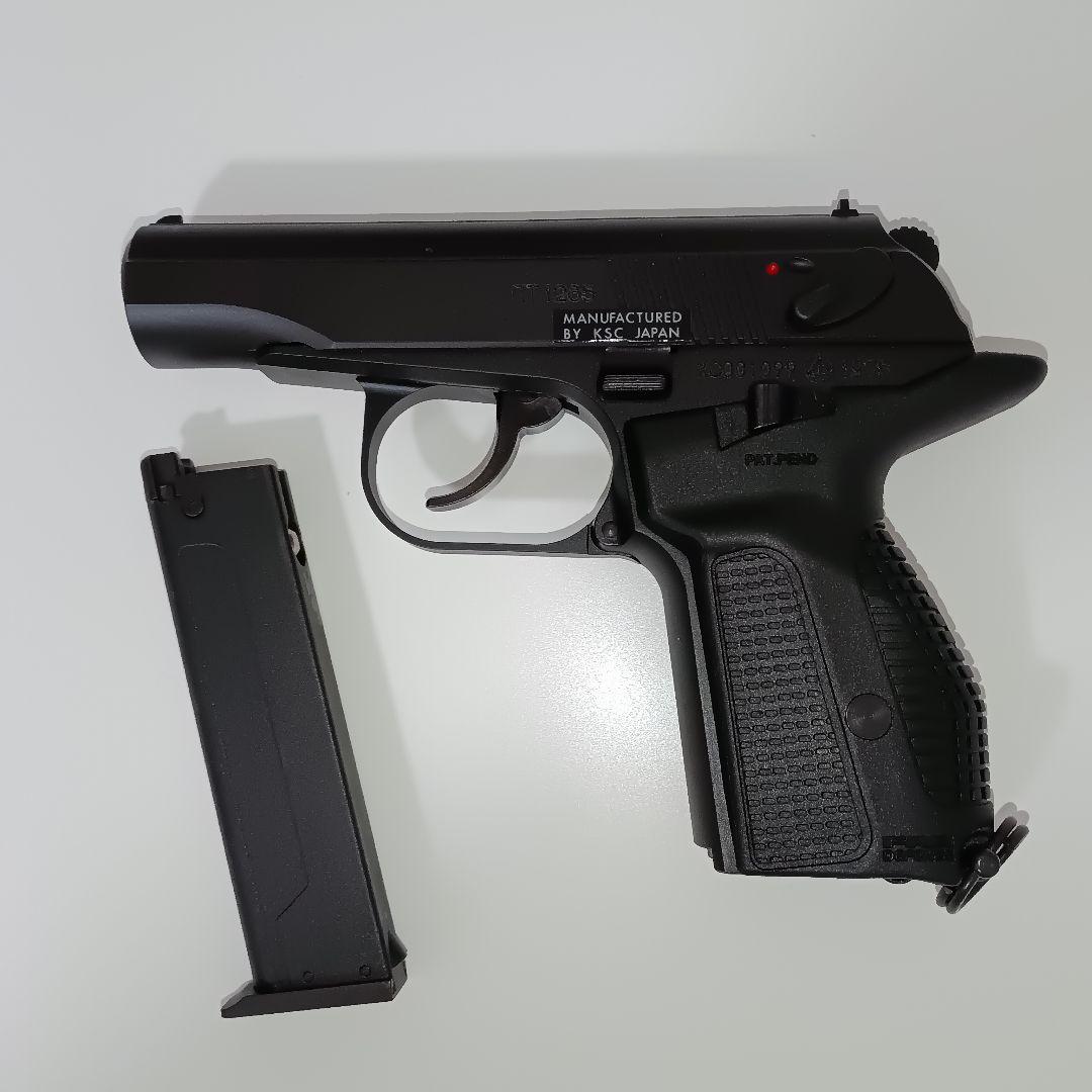 【極美品】KSC ガスブローバック マカロフPMG FAB ブラックガスガン
