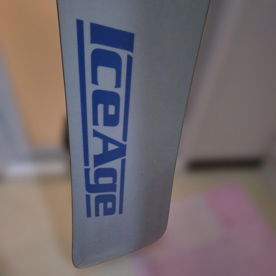 Ice Age PHAT スノーボード 青 バインディング赤