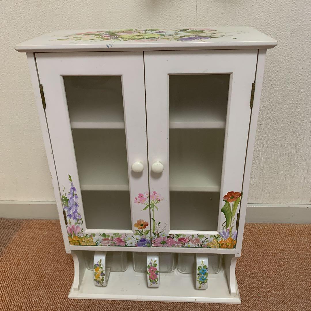 アッセンデルフト　トールペイント　調味料入れ　調味料棚　ラック　ハンドメイド