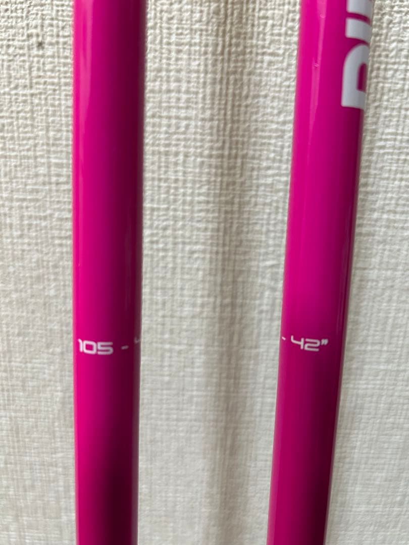 ジュニア　ピンクデザイン スキー板 、ポール、スキー靴セット