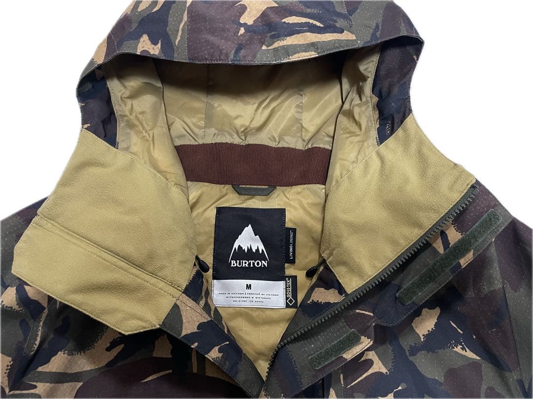 BURTON バートン GORE-TEX RADIAL JACKET 迷彩 M