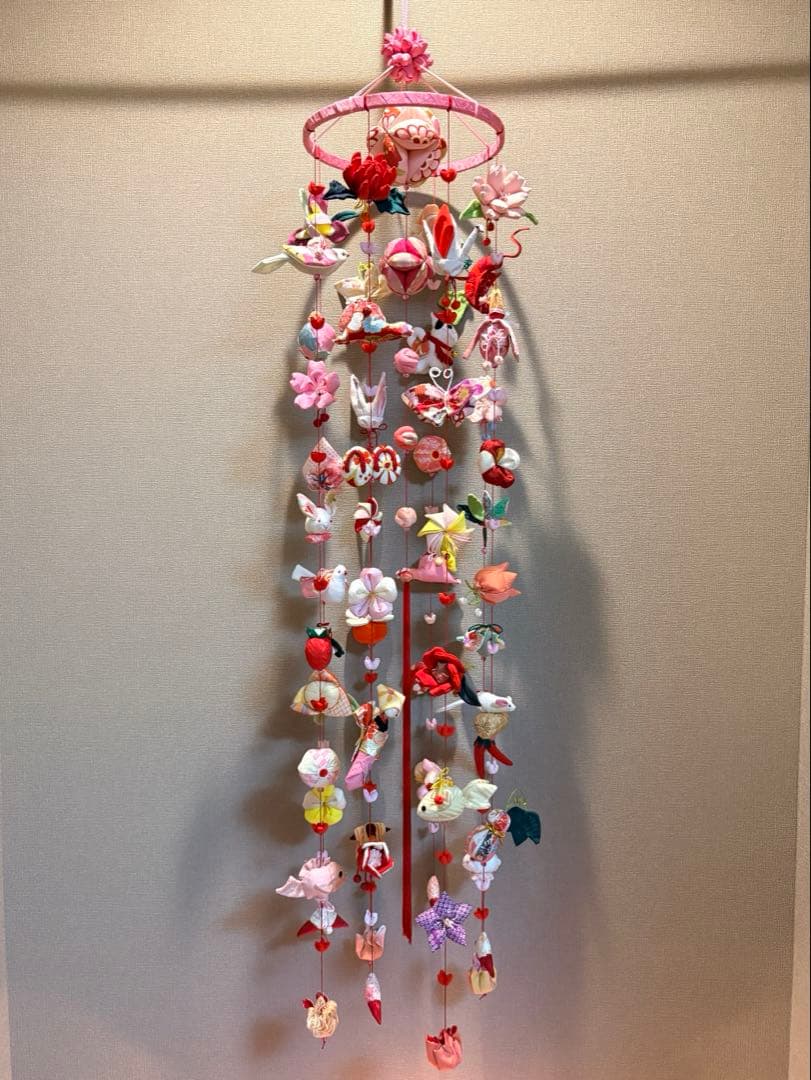 R・オーダー追加分作成中。豪華つるし雛No.177・ひな祭り・桃の節句