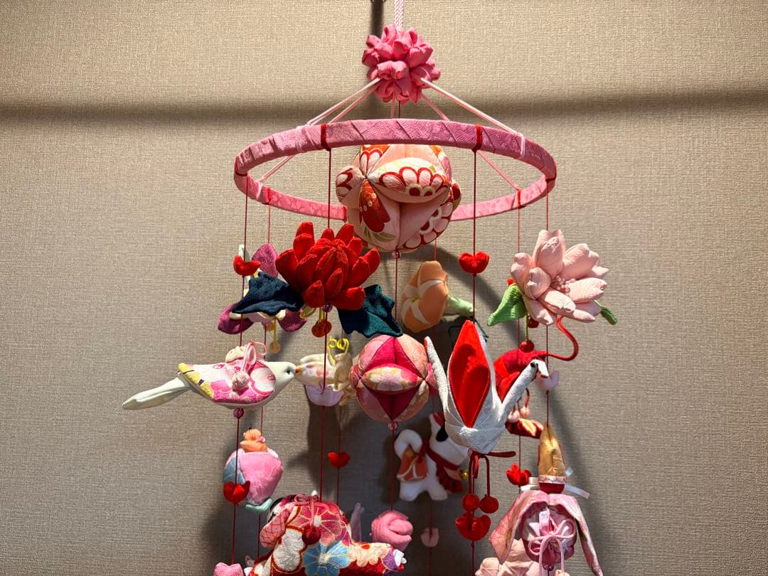 R・オーダー追加分作成中。豪華つるし雛No.177・ひな祭り・桃の節句