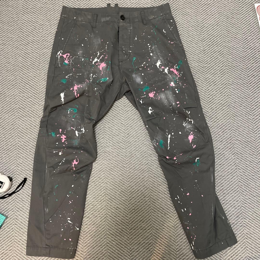 ディースクエアード　dsquared2 ペイント　パンツ　2023
