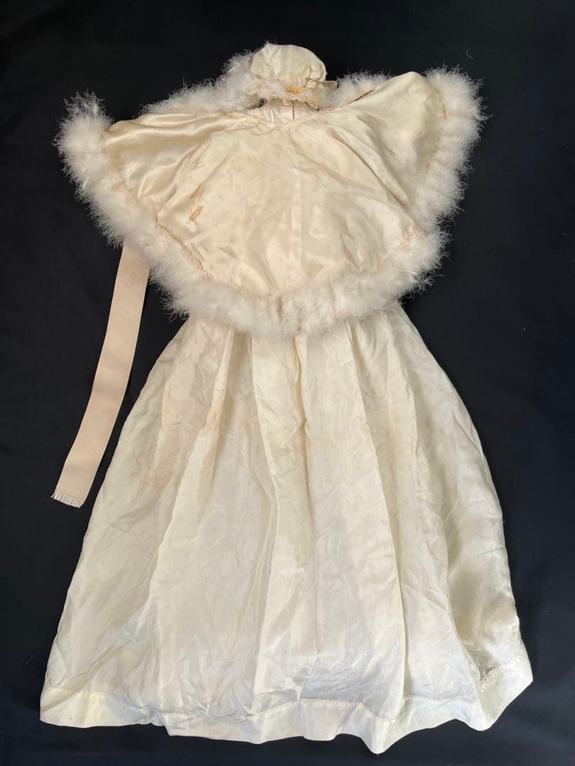 アンティーク英国製 希少ワックスドール 当時物ビスクドールレトロ人形ブロカント