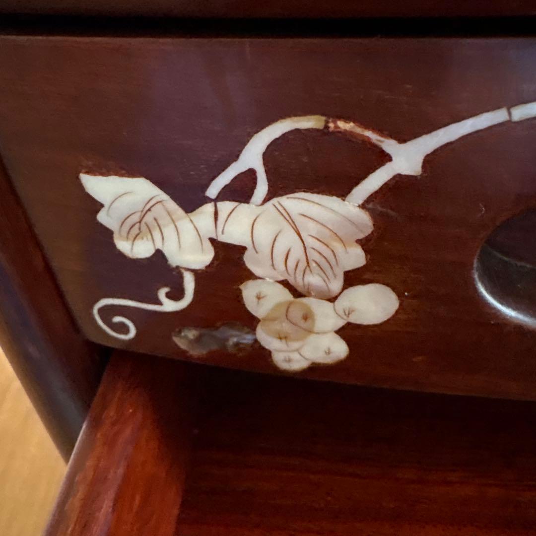 高級木製❣️花梨❣️四段引き出し 箪笥