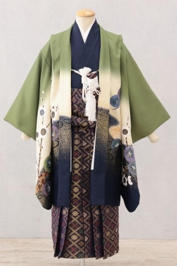 ＜夏の大セール＞5歳七五三セット(緑)