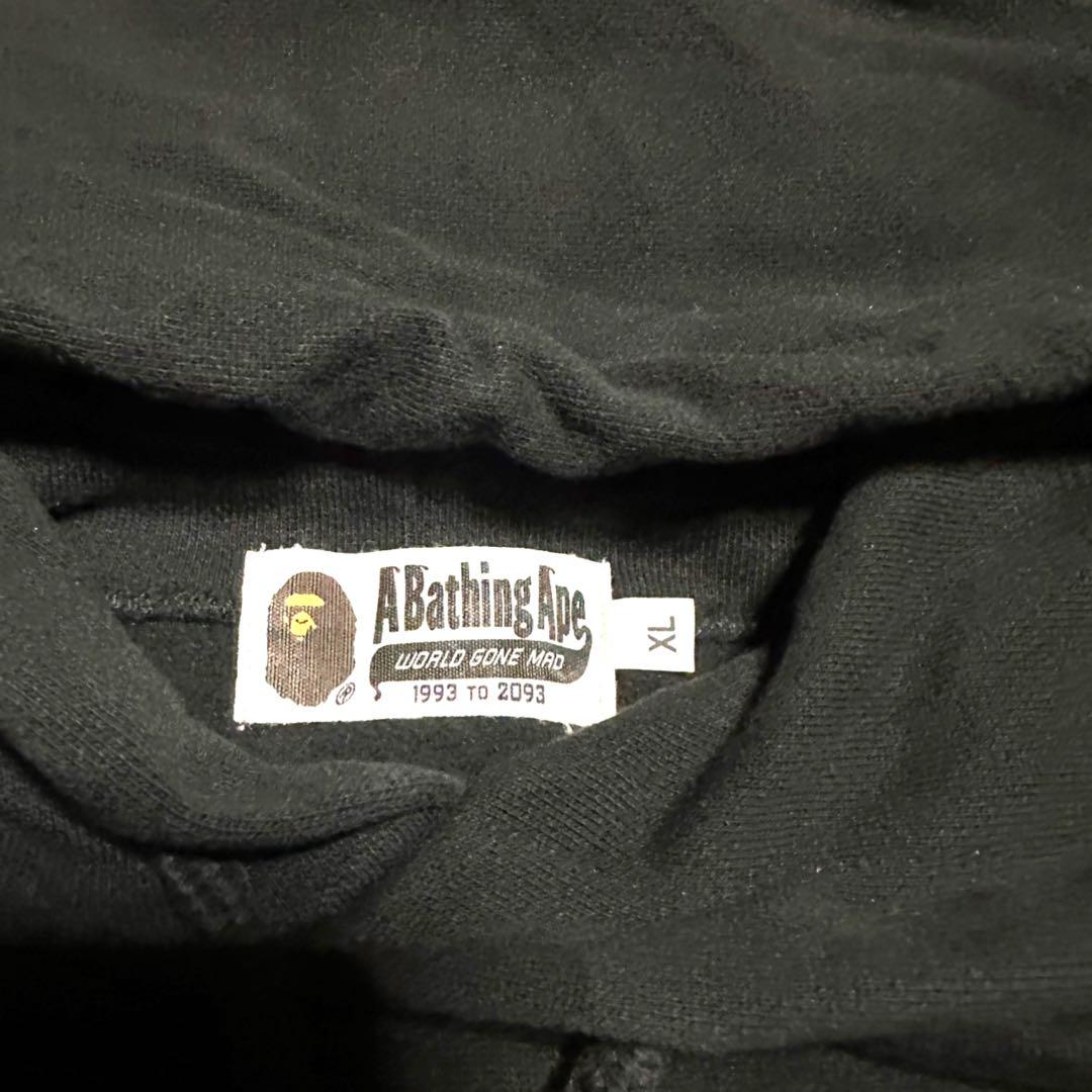 ⭐️美品　A BATHING APE エイプ BAPE パーカー フーディー XL