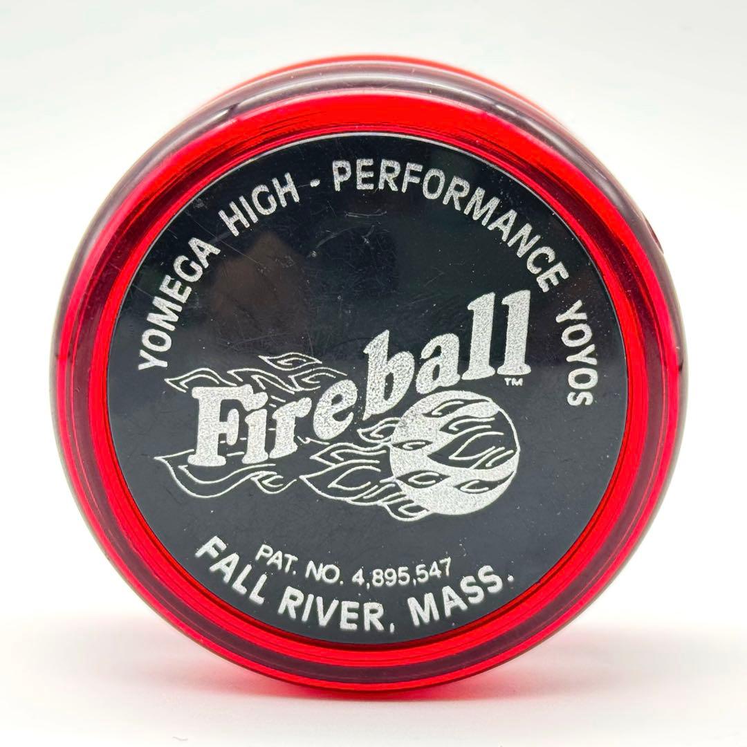 デカ玉ファイヤーボール黒/赤YOMEGAヨメガFireball ハイパーヨーヨー