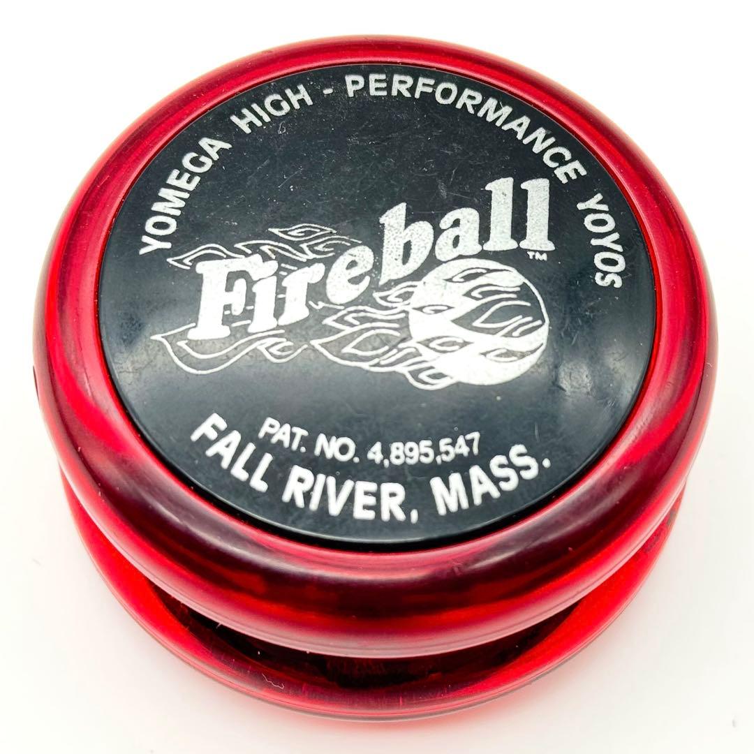 デカ玉ファイヤーボール黒/赤YOMEGAヨメガFireball ハイパーヨーヨー