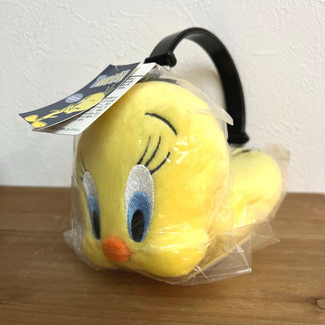 レア⭐️新品⭐️Tweetyトゥイーティー イヤーマフラー ウォーマー耳あて レトロ