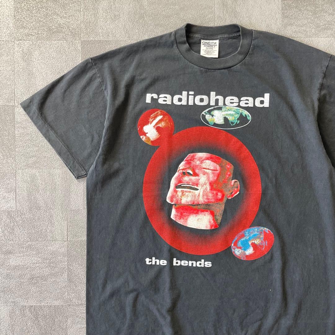 トップス radio head the beneds S/S band tee fade