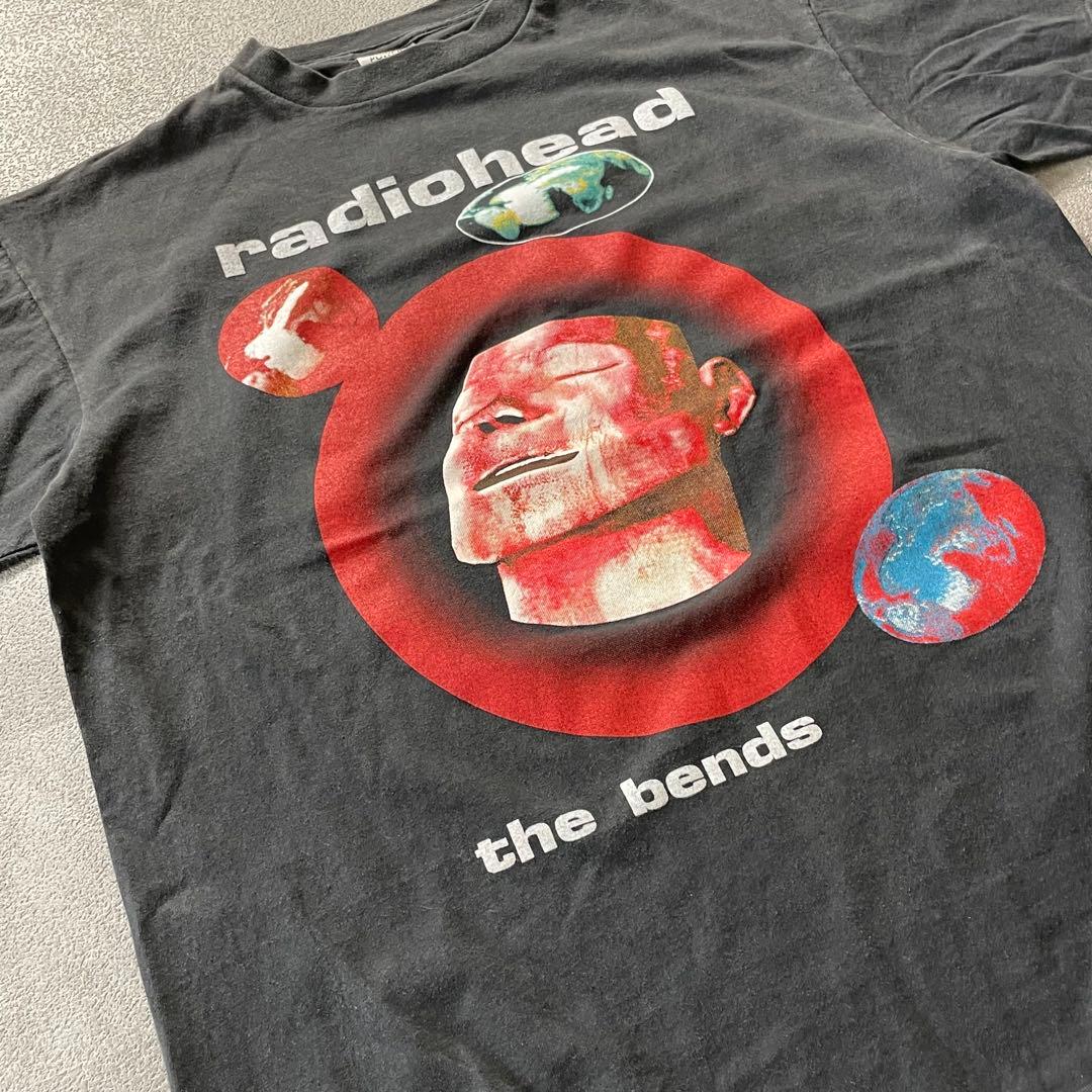 トップス radio head the beneds S/S band tee fade