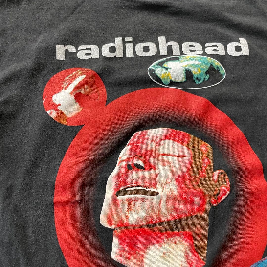 トップス radio head the beneds S/S band tee fade