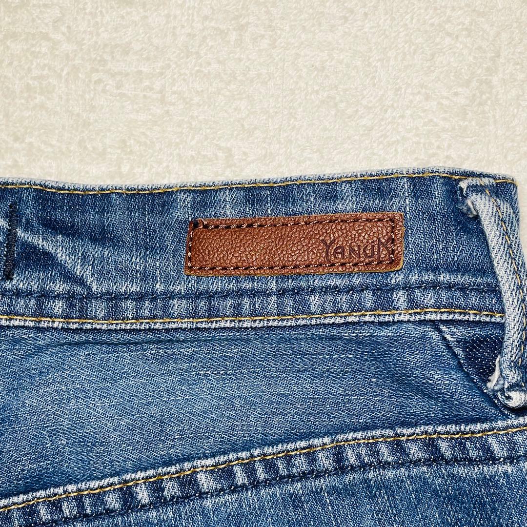 美品 YANUK ヤヌーク ボーイズストレートデニムパンツ レア w25