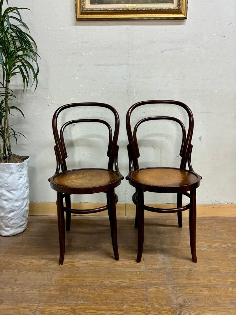 管450☆秋田木工☆ ヴィンテージ☆ベントウッドチェア☆曲木椅子