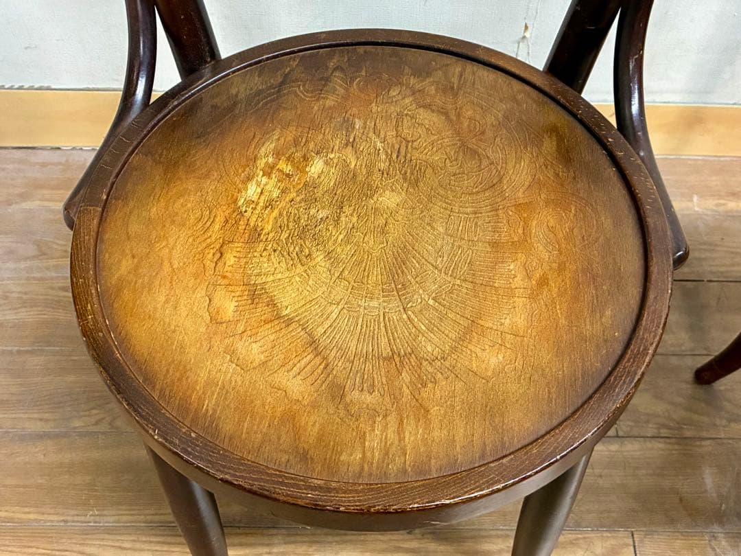 管450☆秋田木工☆ ヴィンテージ☆ベントウッドチェア☆曲木椅子