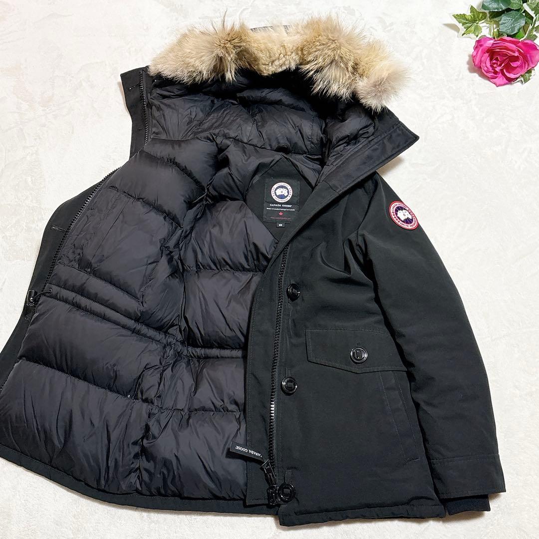 ほぼ未使用✨　カナダグース　ダウンジャケット シャーロットパーカー　ブラック　M