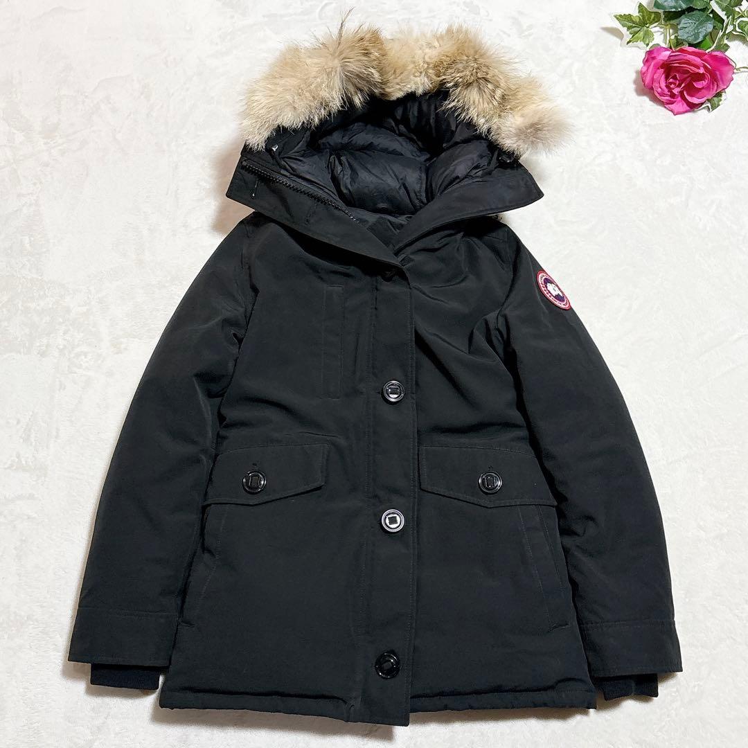 ほぼ未使用✨　カナダグース　ダウンジャケット シャーロットパーカー　ブラック　M