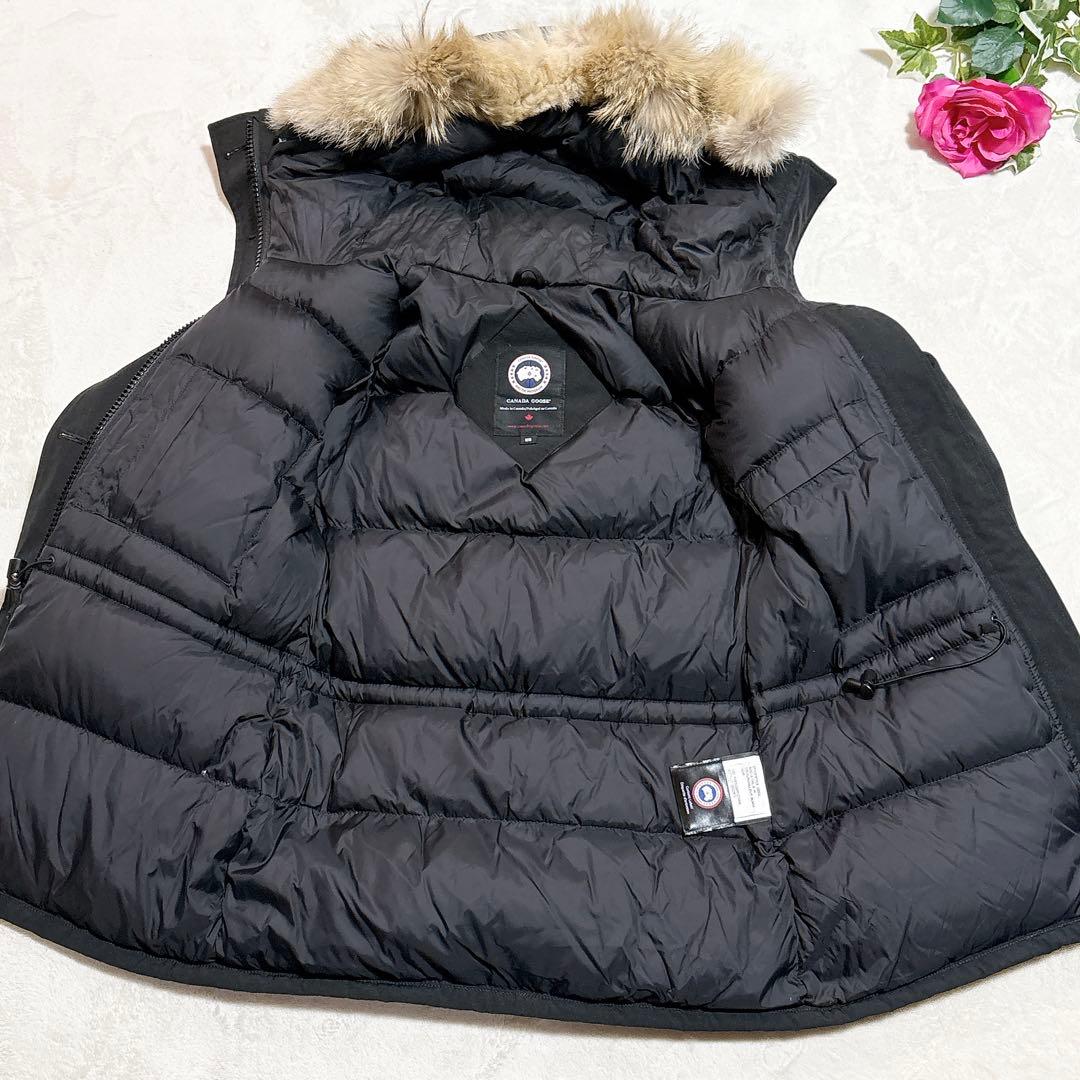 ほぼ未使用✨　カナダグース　ダウンジャケット シャーロットパーカー　ブラック　M
