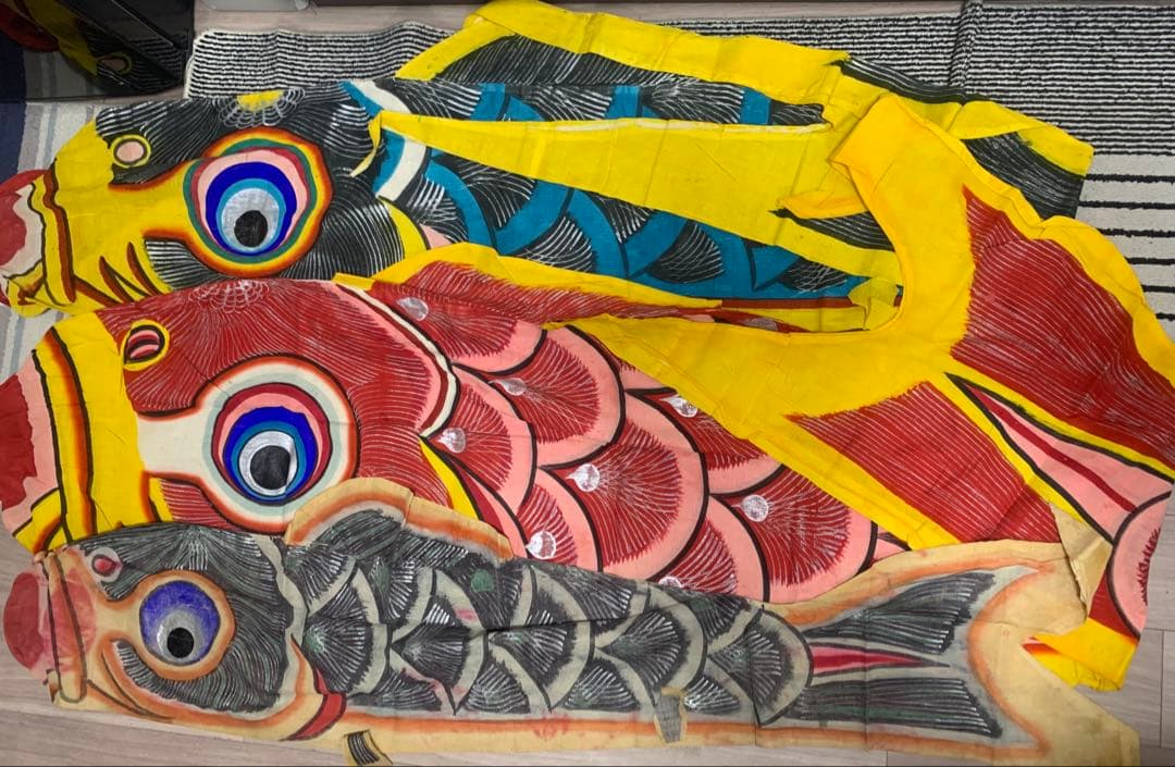 鯉のぼり　綿　2.6mセット　こいのぼり