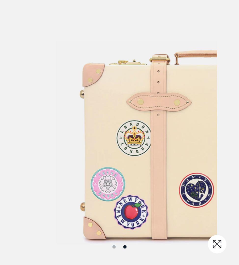 新品　グローブトロッター　レザーステッカー　 Vegas，London 2枚