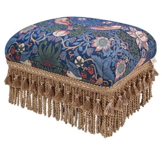 スツール オットマン モリス イチゴ泥棒 ジェニファーテイラー 33108ST