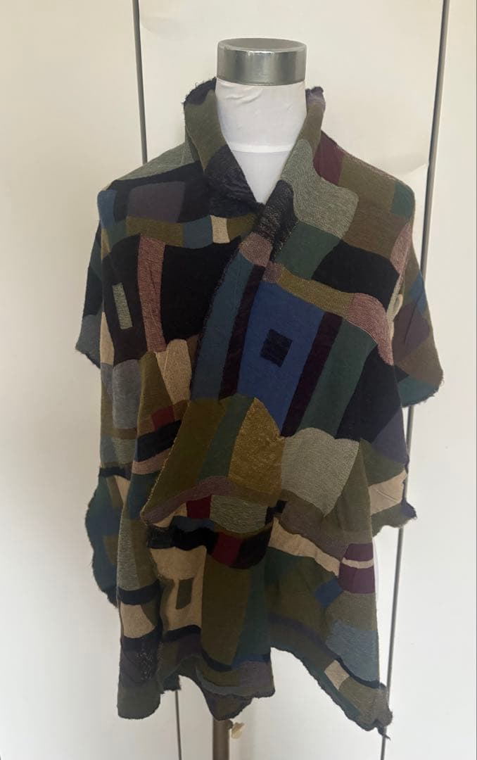 2021 未使用　ババグーリ　コットン&ウール　マフラー　ヨーガンレール