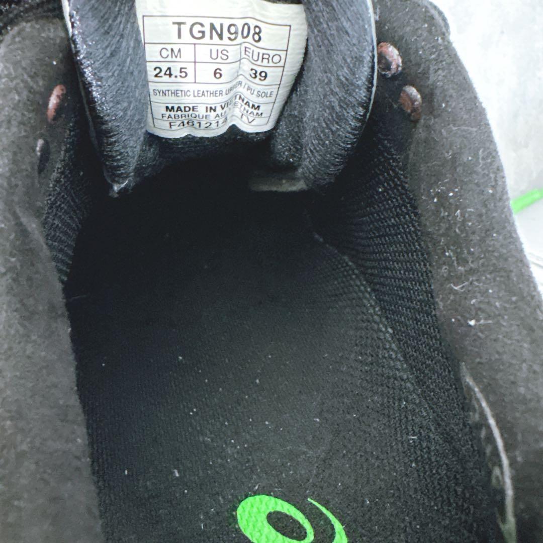 【廃盤】アシックス ゴルフシューズ TGN908 24.5cm 未使用級